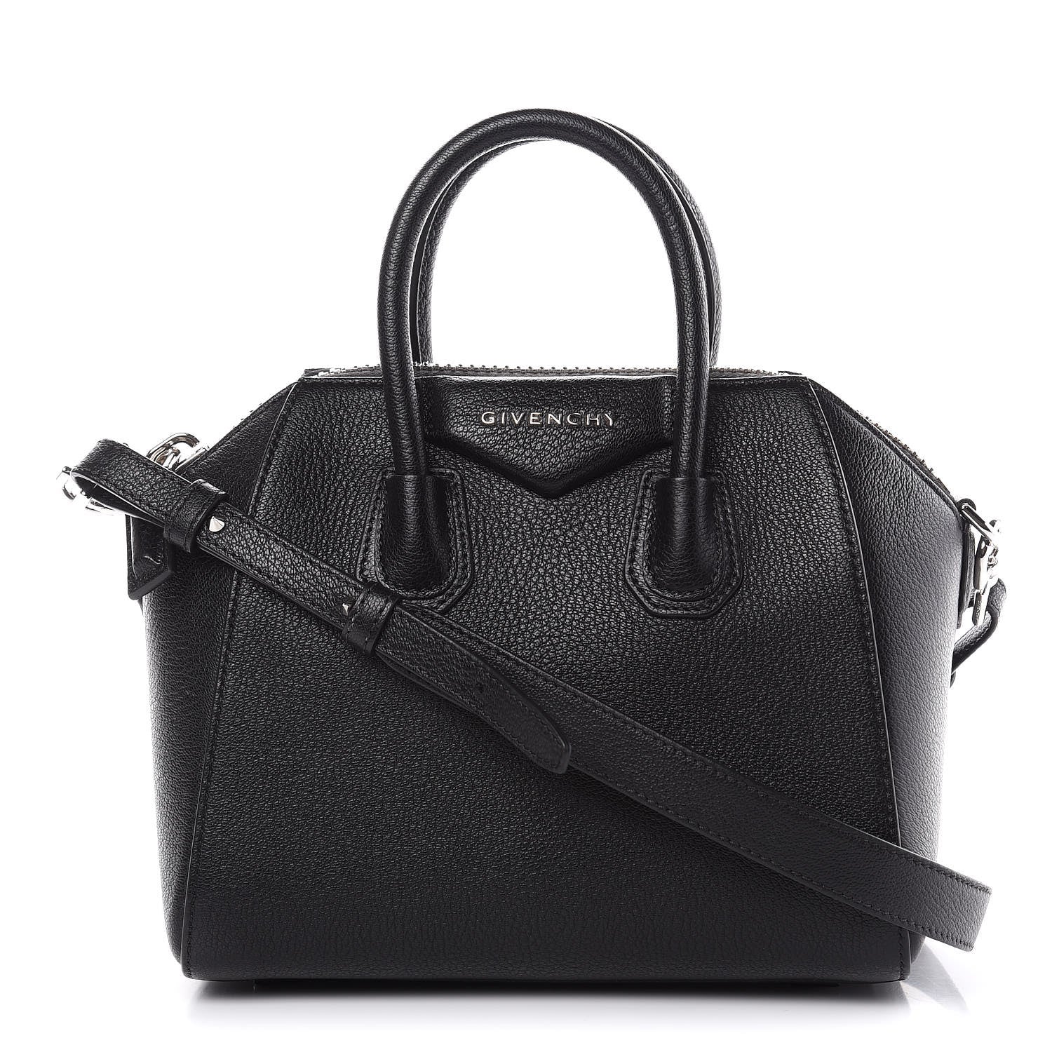 Givenchy Sugar Goatskin Mini Antigona Black 1 of 12