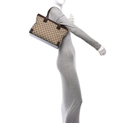 Gucci Monogram Tote Brown 2 of 13