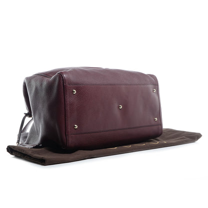 Gucci Pebbled Calfskin Large Soho Shoulder Bag Bordeaux 4 of 7
