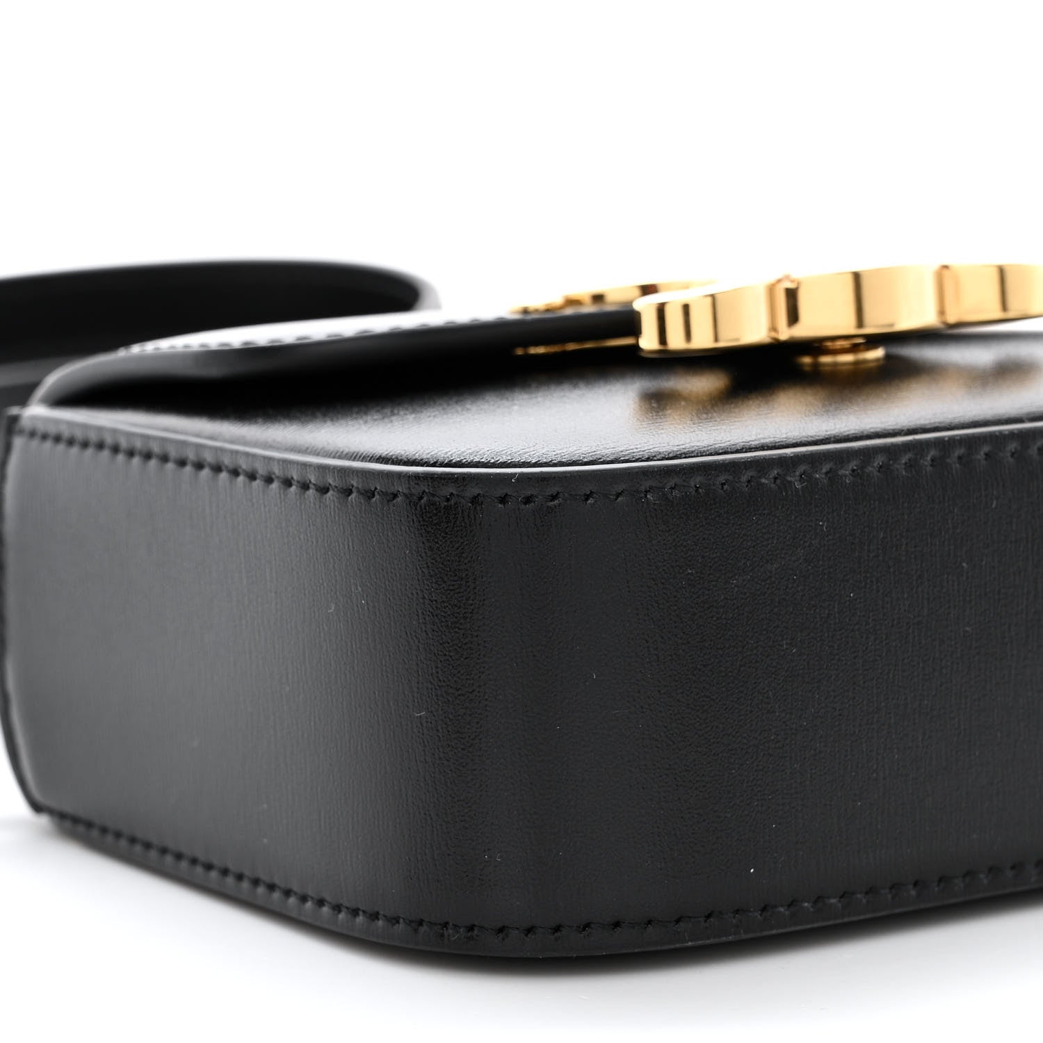 Celine Shiny Calfskin Mini Claude Black 10 of 11