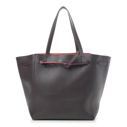 Celine Smooth Calfskin Small Belt Cabas Phantom Dark Brown 1 of 4