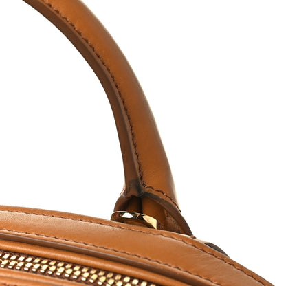 Salvatore Ferragamo Calfskin Small Fiamma Bag Brown 8 of 8