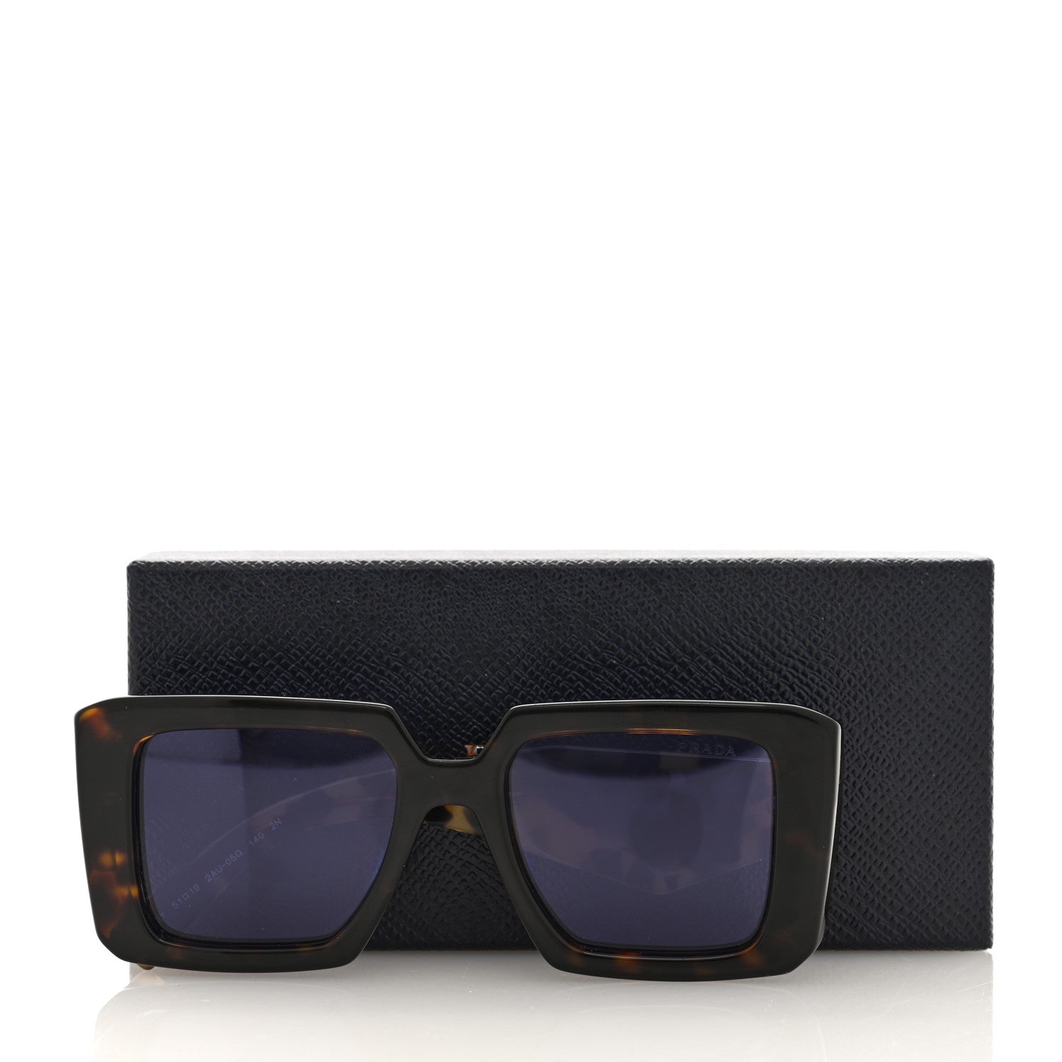 Prada Acetate Symbole Sunglasses SPR 23Y Tortoise 7 of 7