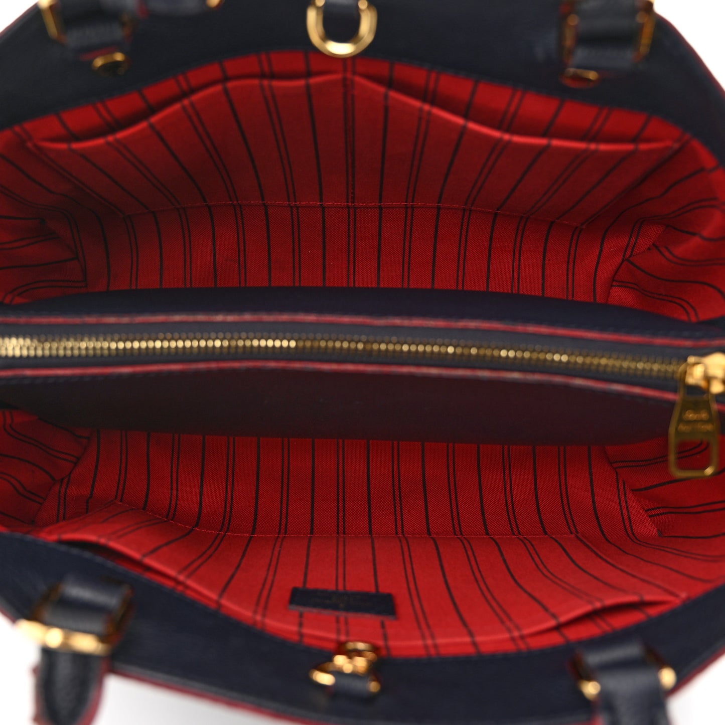 Empreinte Montaigne MM Marine Rouge