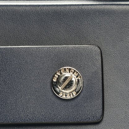 Givenchy Smooth Calfskin Mini Horizon Satchel Navy 7 of 7