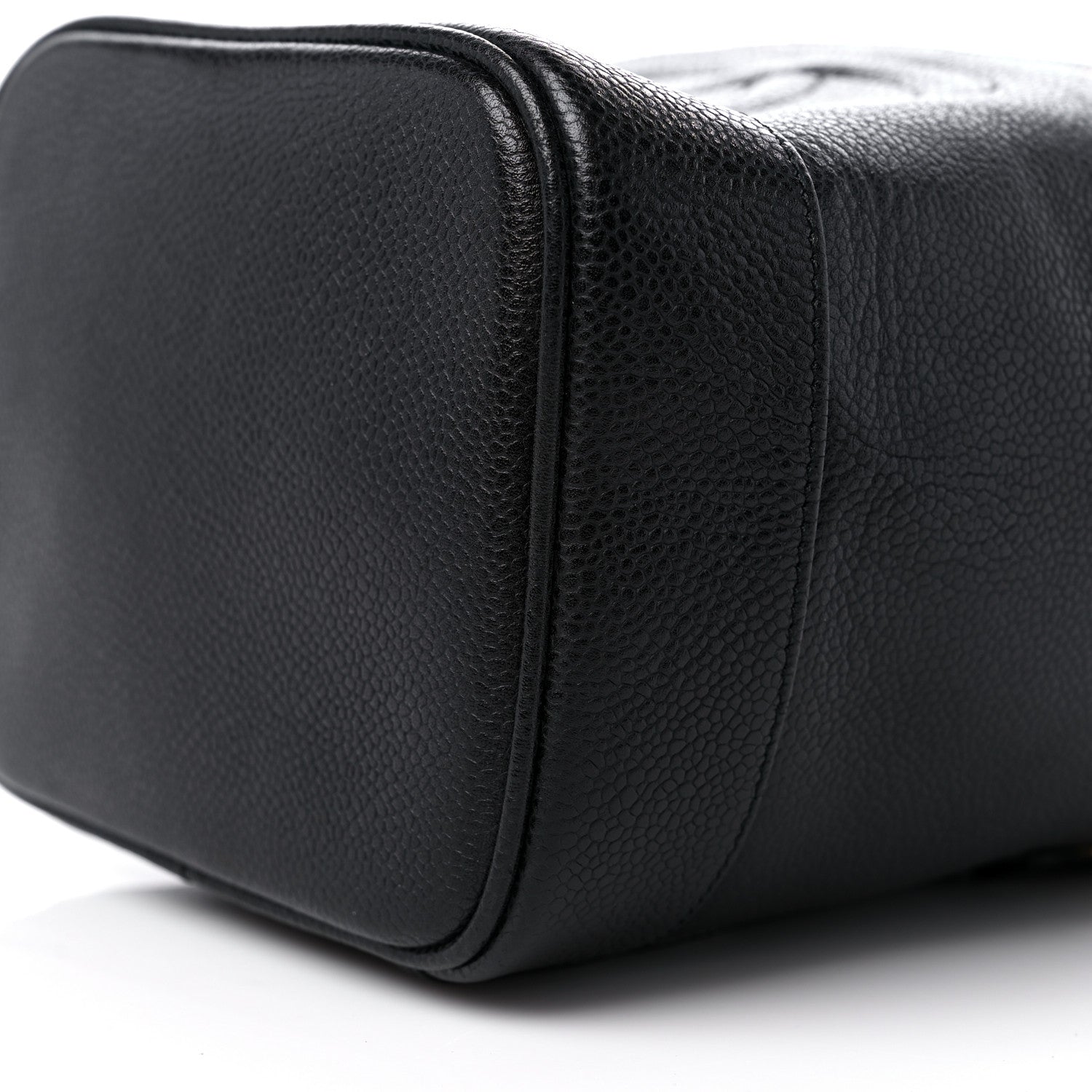 Chanel Caviar Vanity Cosmetic Case Black 9 of 12
