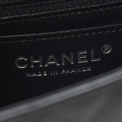Chanel Lambskin Quilted Mini Rectangular Flap So Black 5 of 8