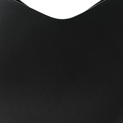 Khaite Pebbled Sport Calfskin Small Lotus Tote Black 7 of 9