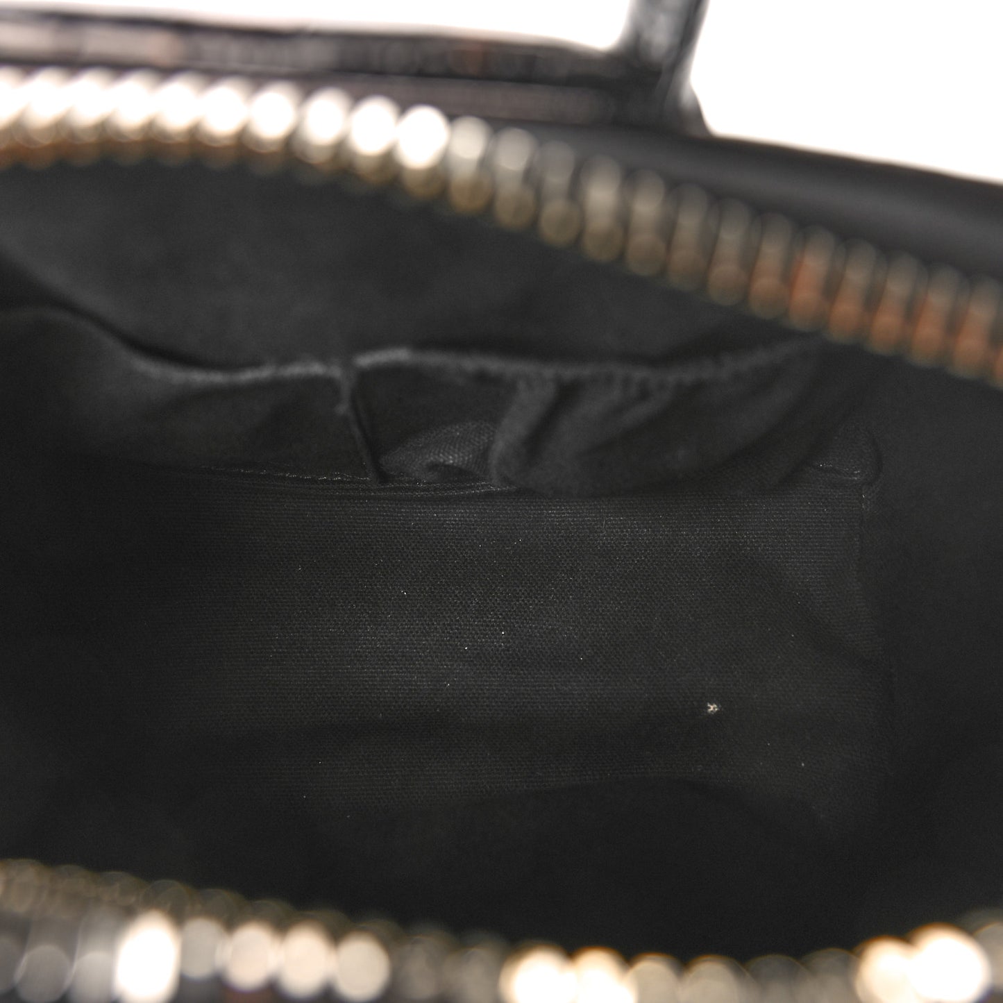 Calfskin Crocodile Embossed Mini Antigona Black