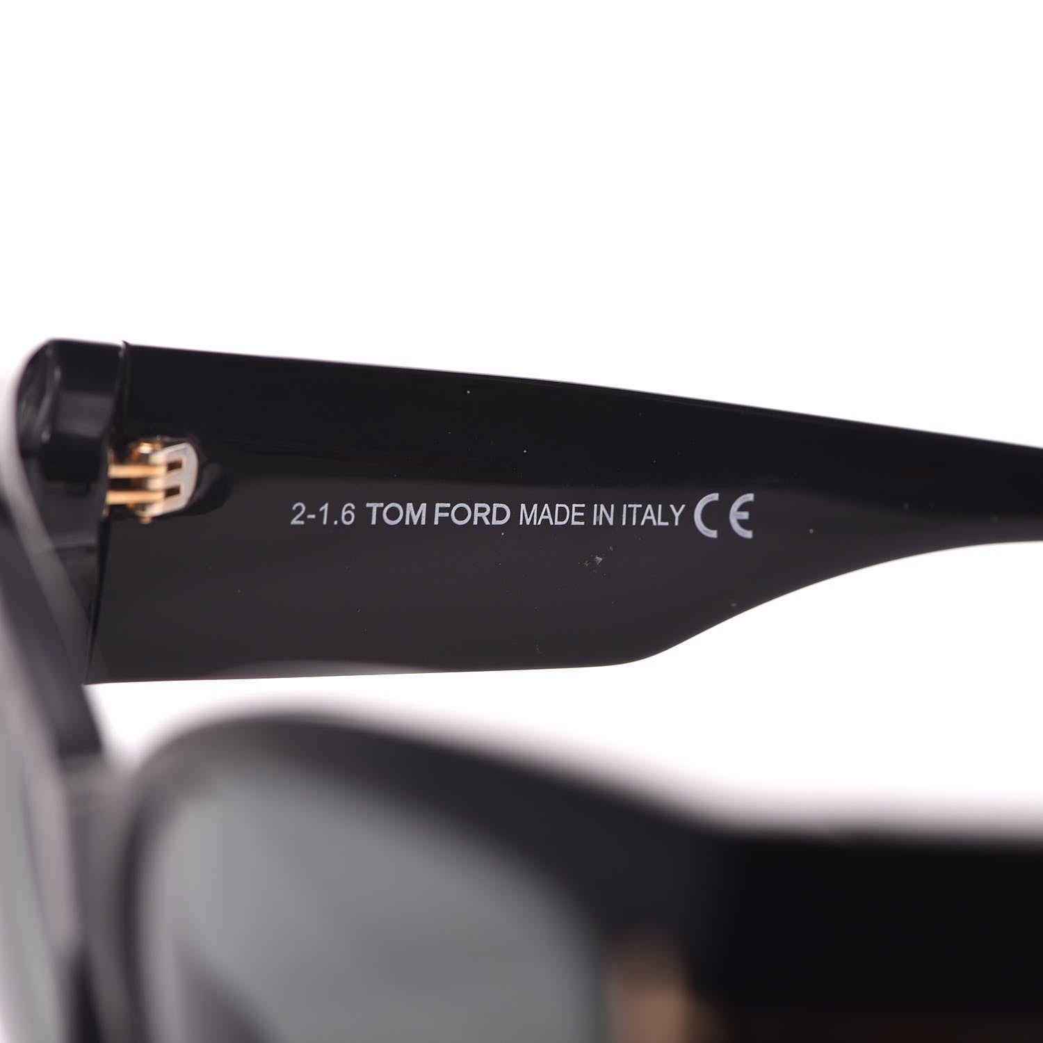 Tom Ford Acetate Anoushka Cat Eye Sunglasses TF371 Black 6 of 7