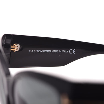 Tom Ford Acetate Anoushka Cat Eye Sunglasses TF371 Black 6 of 7