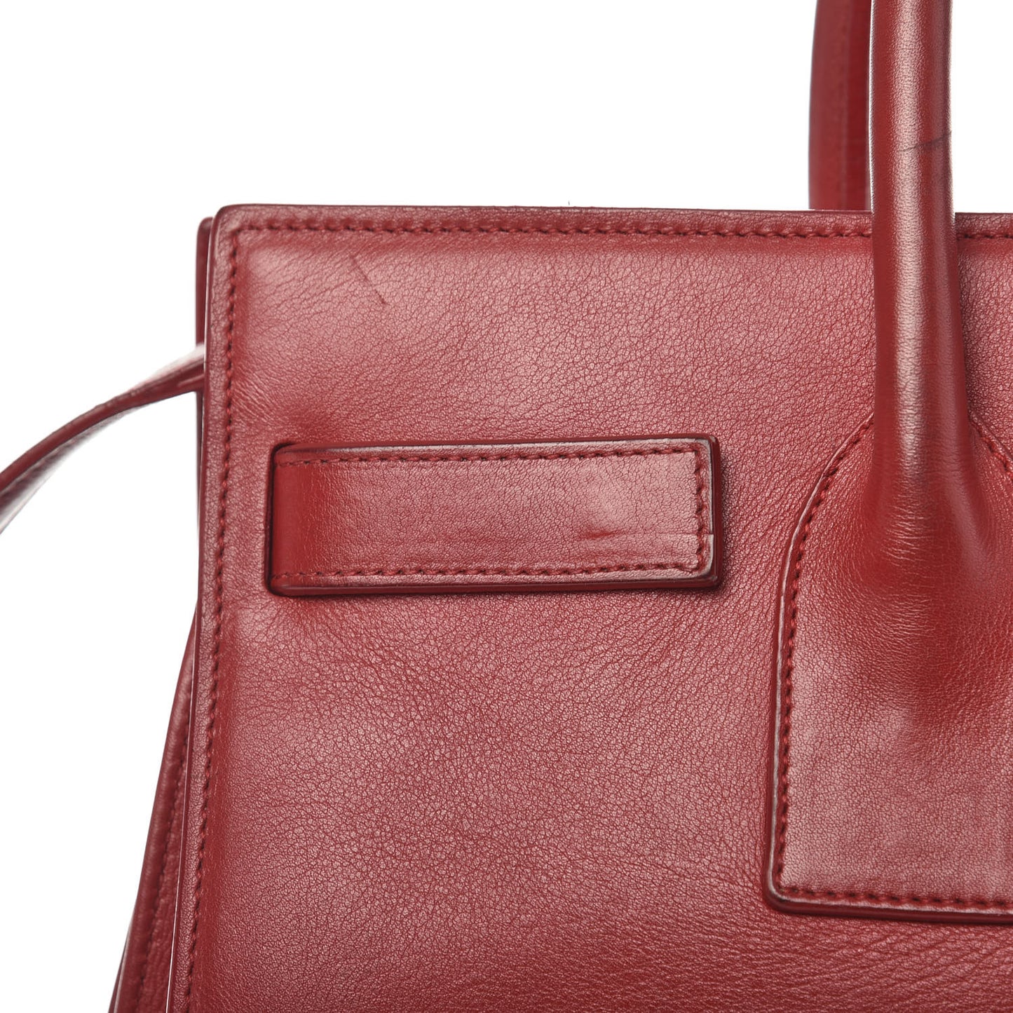 Calfskin Small Sac De Jour Rouge Orient