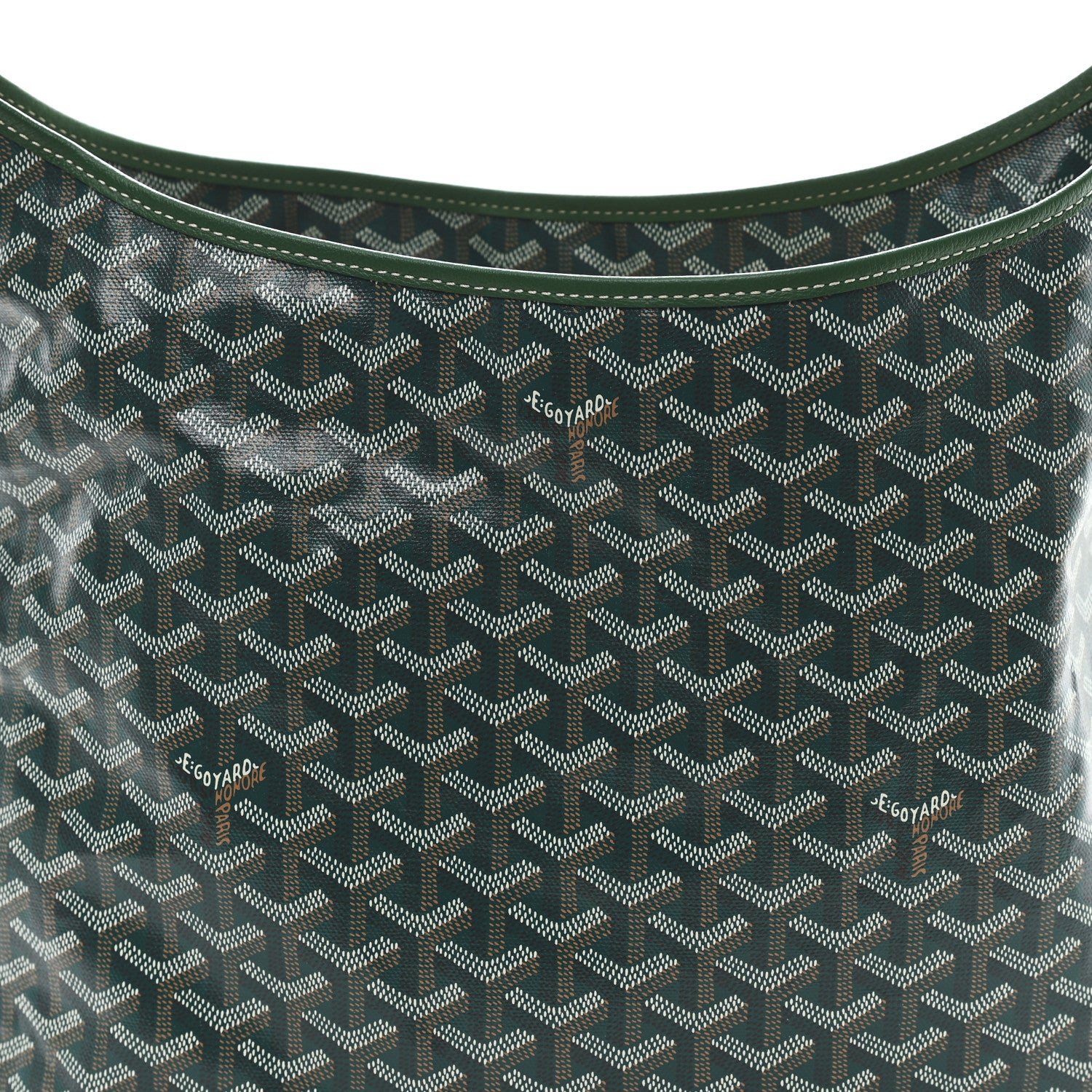 Goyard Goyardine Boheme Hobo Green 9 of 11
