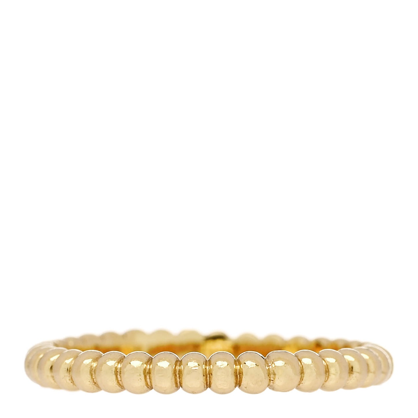 18K Yellow Gold Small Perlee Ring 51 5.75