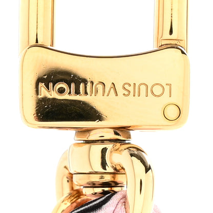 Louis Vuitton Monogram Bandana Bag Charm Pink 5 of 7