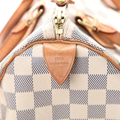 Louis Vuitton Damier Azur Speedy 35 5 of 20