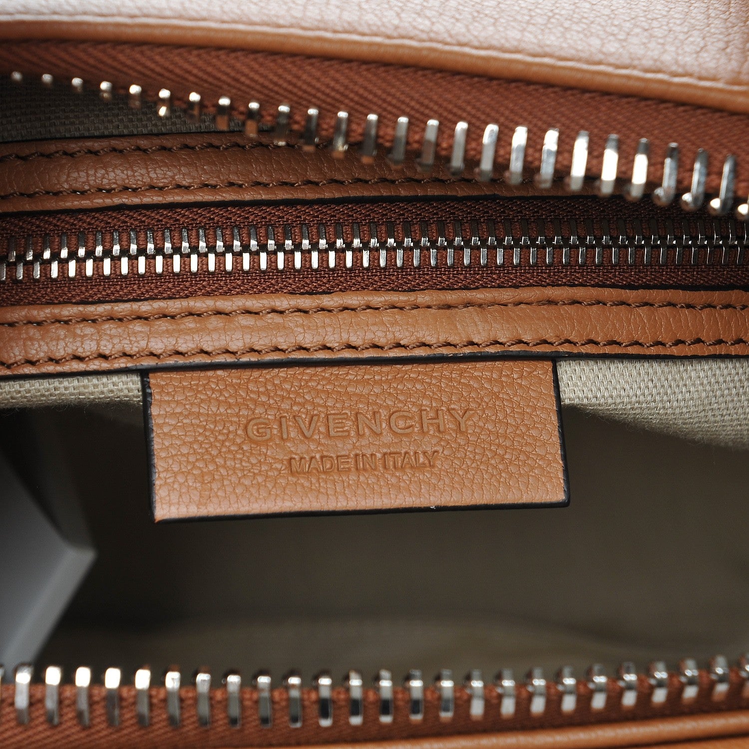Givenchy Sugar Goatskin Small Antigona Caramel 7 of 8
