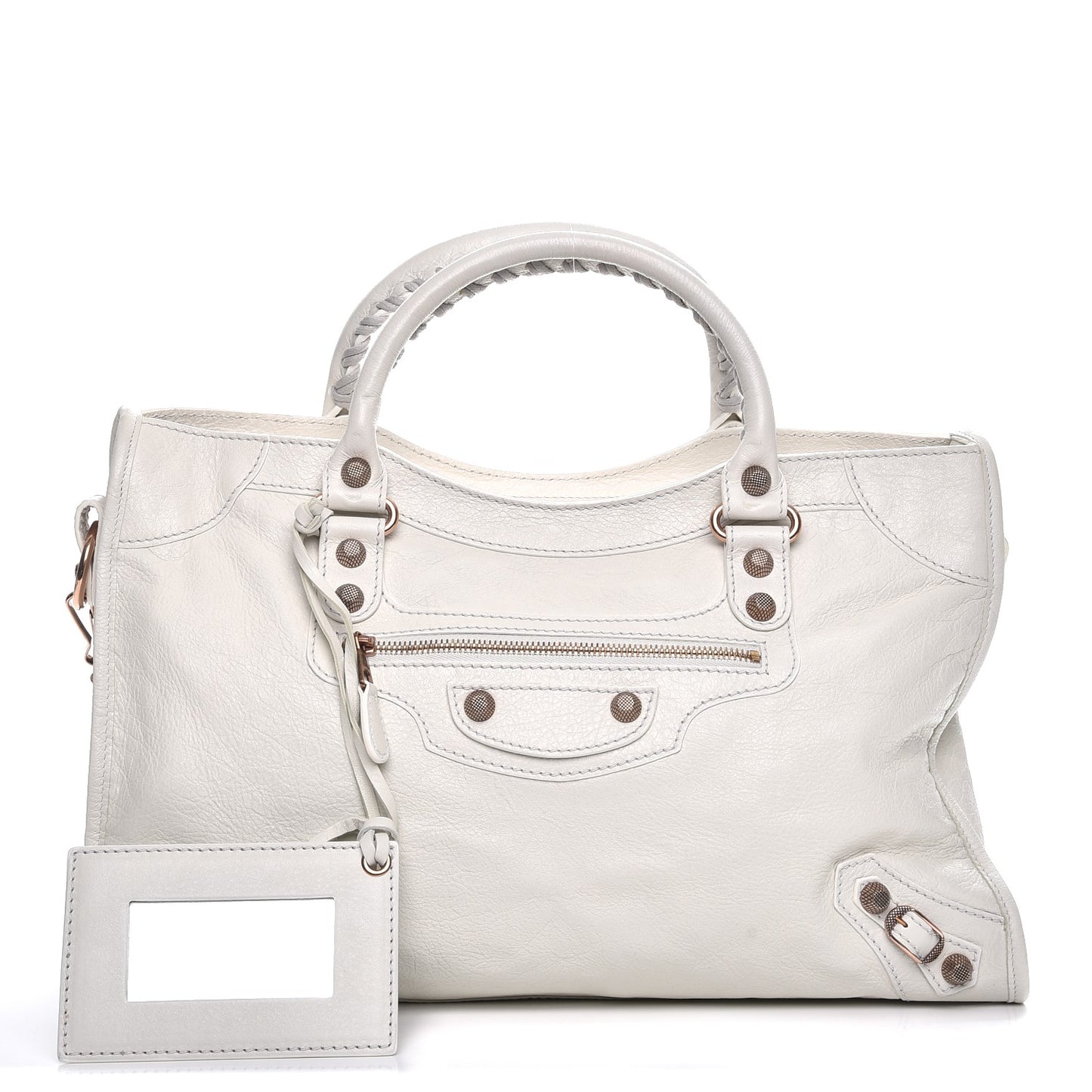 Agneau Giant 12 Rose Gold Hardware City White Light