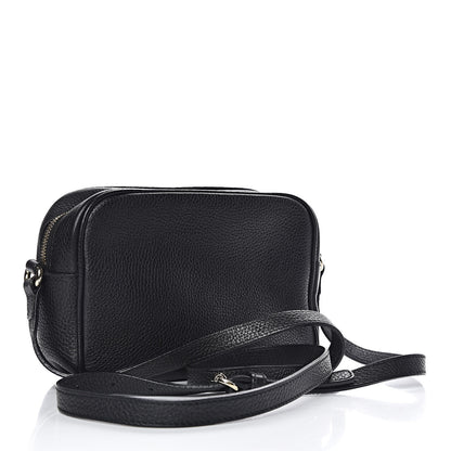 Gucci Pebbled Calfskin Small Soho Disco Bag Black 3 of 9