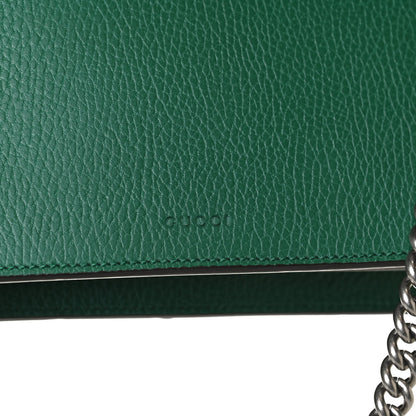 Gucci Pebbled Calfskin Small Dionysus Shoulder Bag Emerald 12 of 14