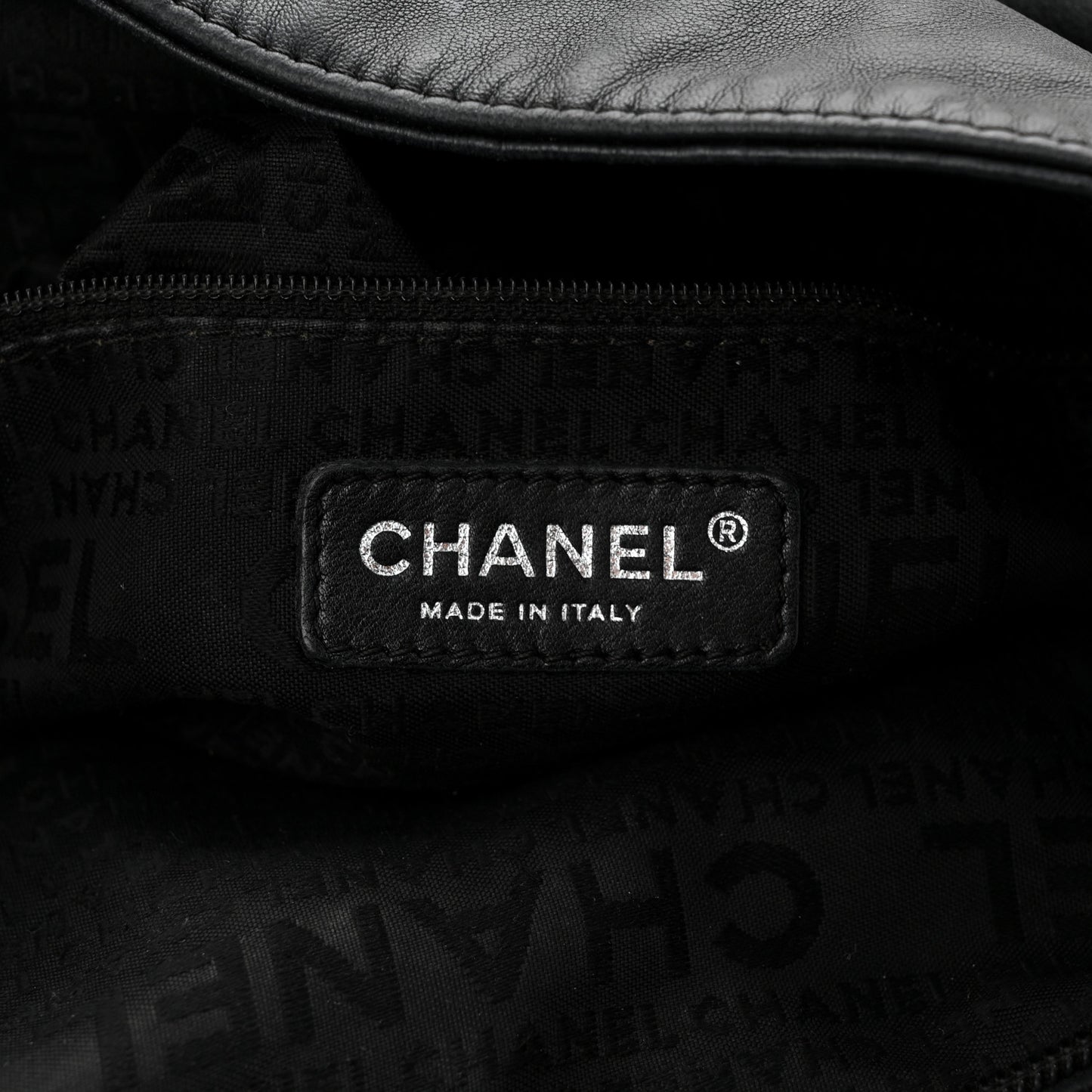 Lambskin Large Ultimate Soft Tote Black