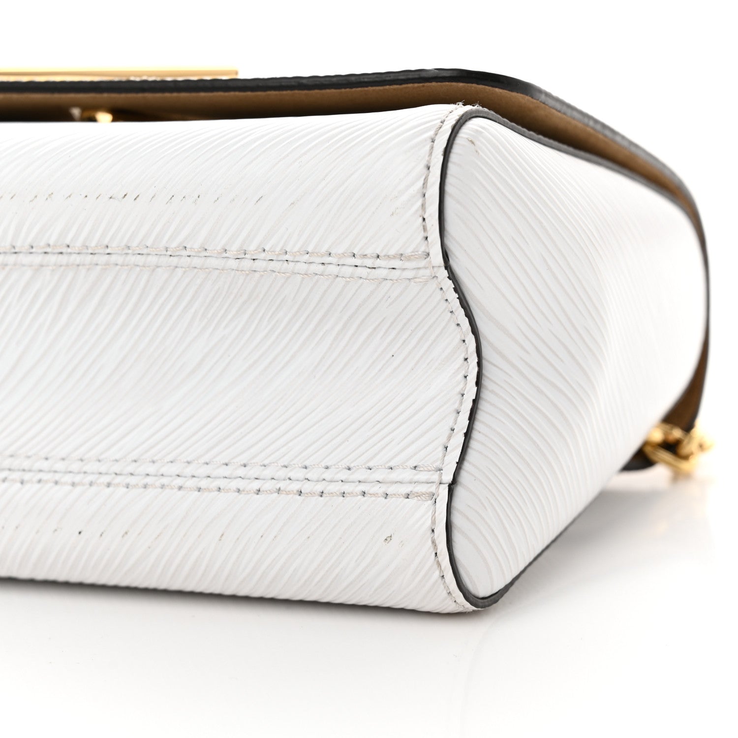 Louis Vuitton Epi Twist Shoulder Bag PM White 10 of 17