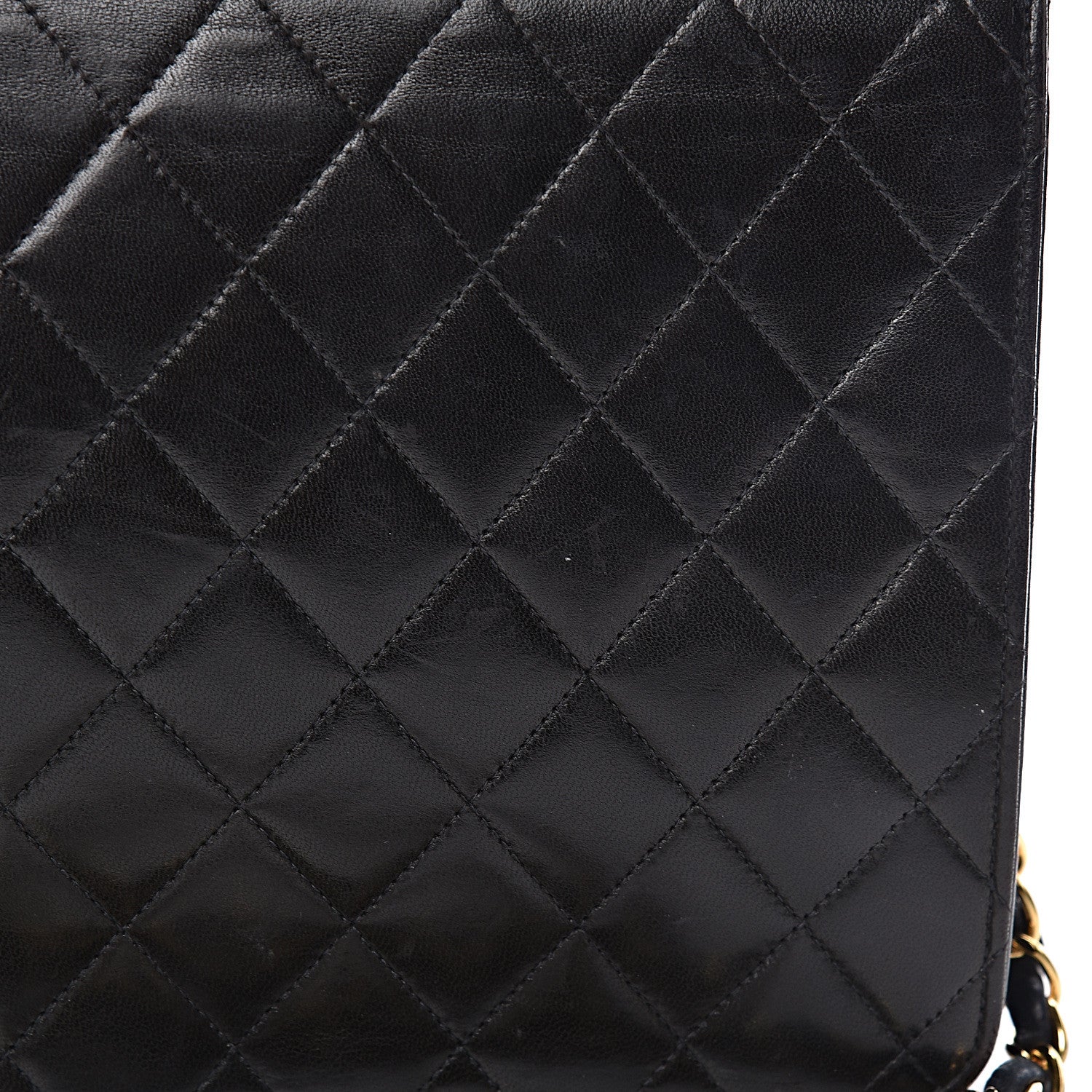Chanel Lambskin Quilted Medium Single Flap Black 15 of 21