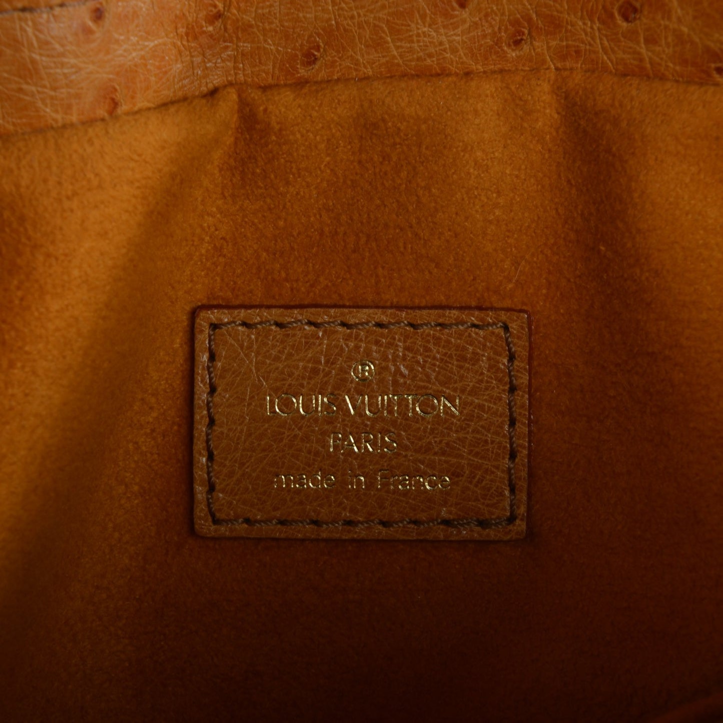 Monogram Ostrich Oskar Waltz