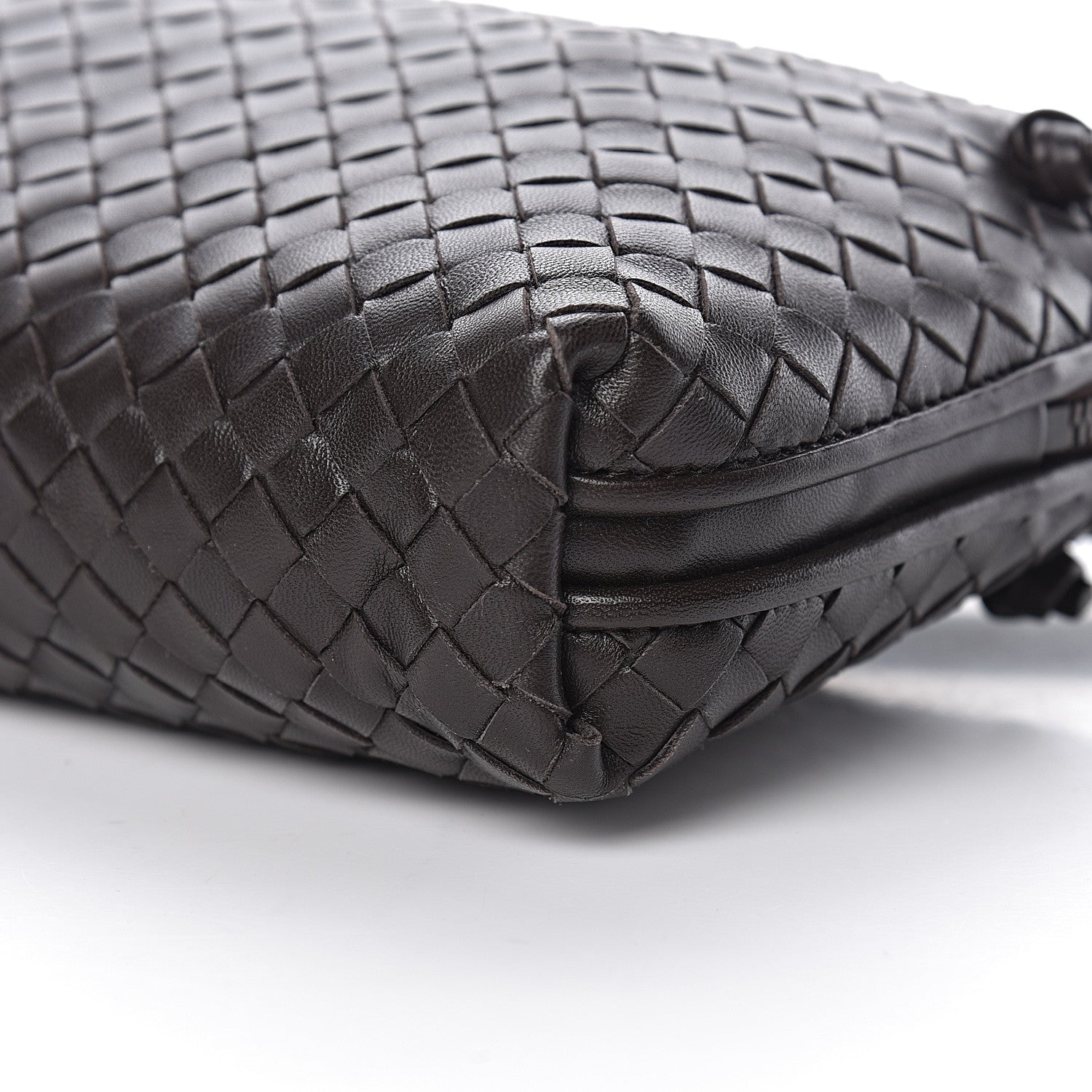 Bottega Veneta Nappa Intrecciato Nodini Bag Ebano 10 of 11