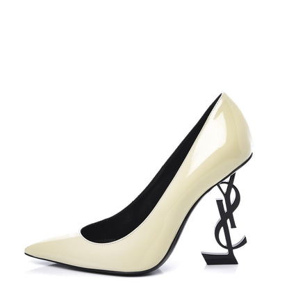Saint Laurent Patent Opyum 100 Pumps 36 Neutro 1 of 11