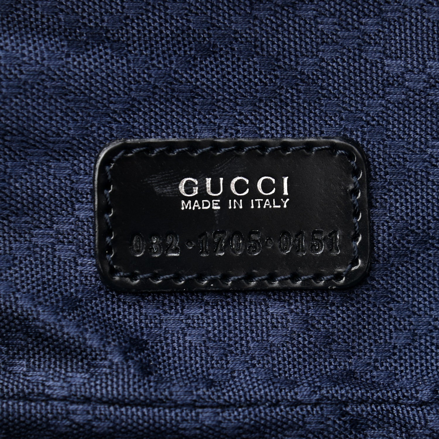 Gucci Nylon Bamboo Cosmetic Case Black 6 of 6