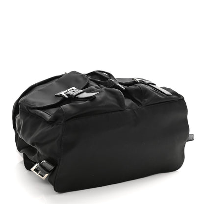 Prada Tessuto Nylon Saffiano Medium Backpack Black 4 of 10