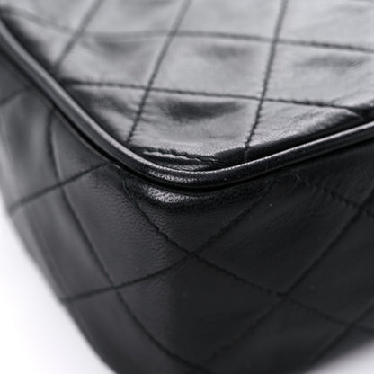 Chanel Lambskin Quilted CC Tassel Camera Case Black 10 of 13