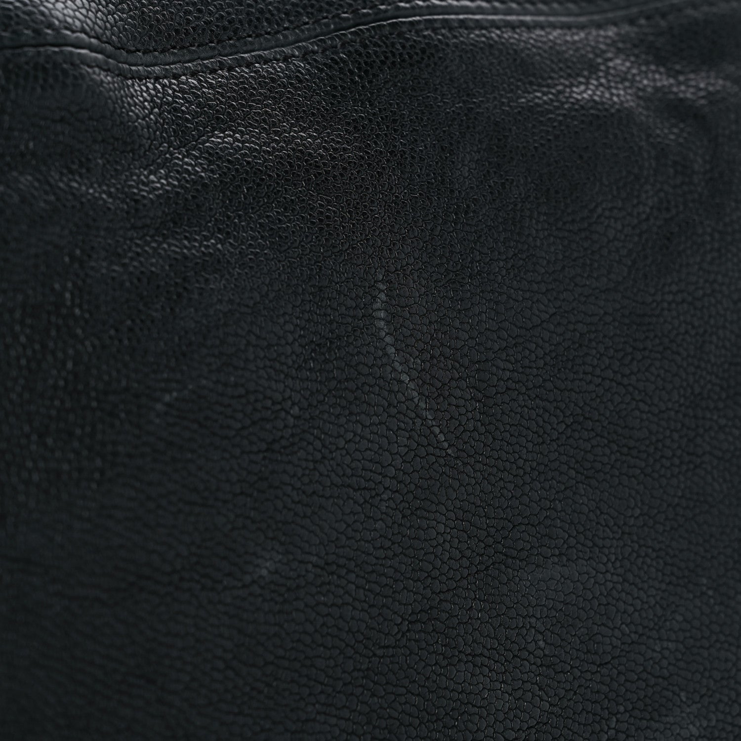 Chanel Distressed Caviar XL Coco Cabas Black 13 of 18
