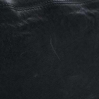 Chanel Distressed Caviar XL Coco Cabas Black 13 of 18