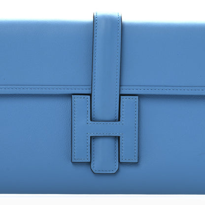 Hermes Swift Verso Jige Elan 29 Clutch Bleu Frida Rose Mexico 8 of 11