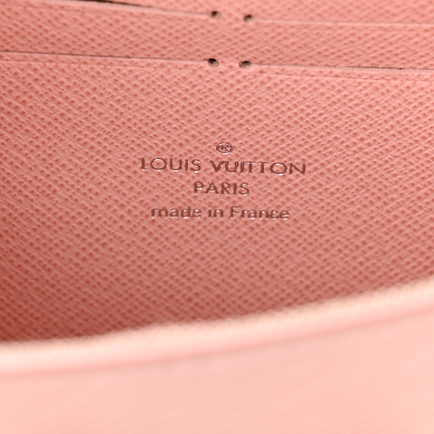 Epi Twist Belt Chain Wallet Rose Ballerine