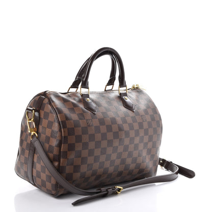 Louis Vuitton Damier Ebene Speedy Bandouliere 30 3 of 8