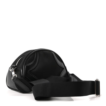 Prada Nylon Soft Calfskin Bowling Crossbody Bag Black 3 of 9
