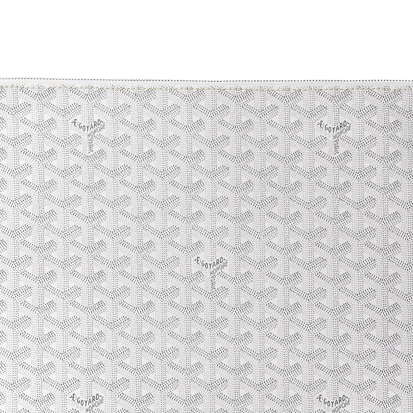 Goyardine Senat Pochette GM White