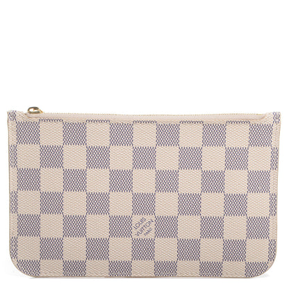 Louis Vuitton Damier Azur Neverfull PM Pochette 1 of 7