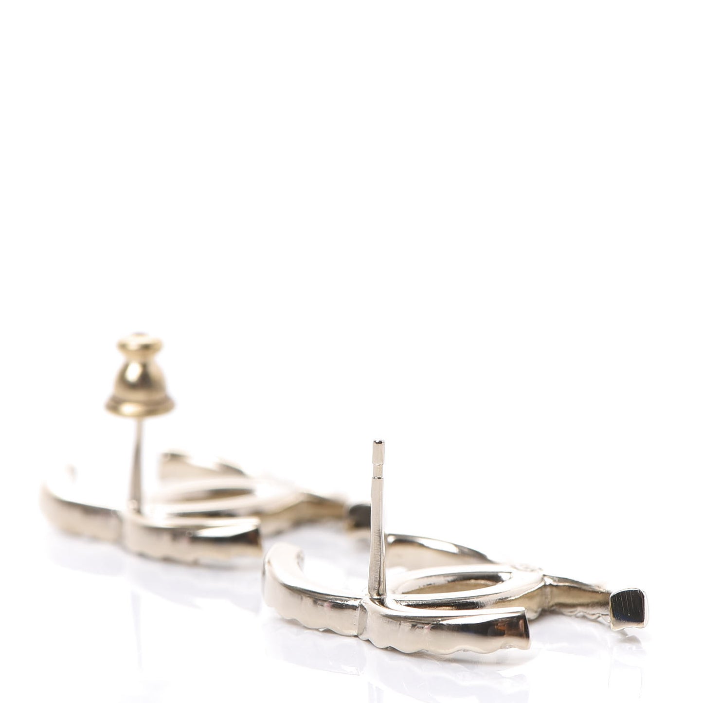 Baguette Crystal High Society CC Earrings Gold