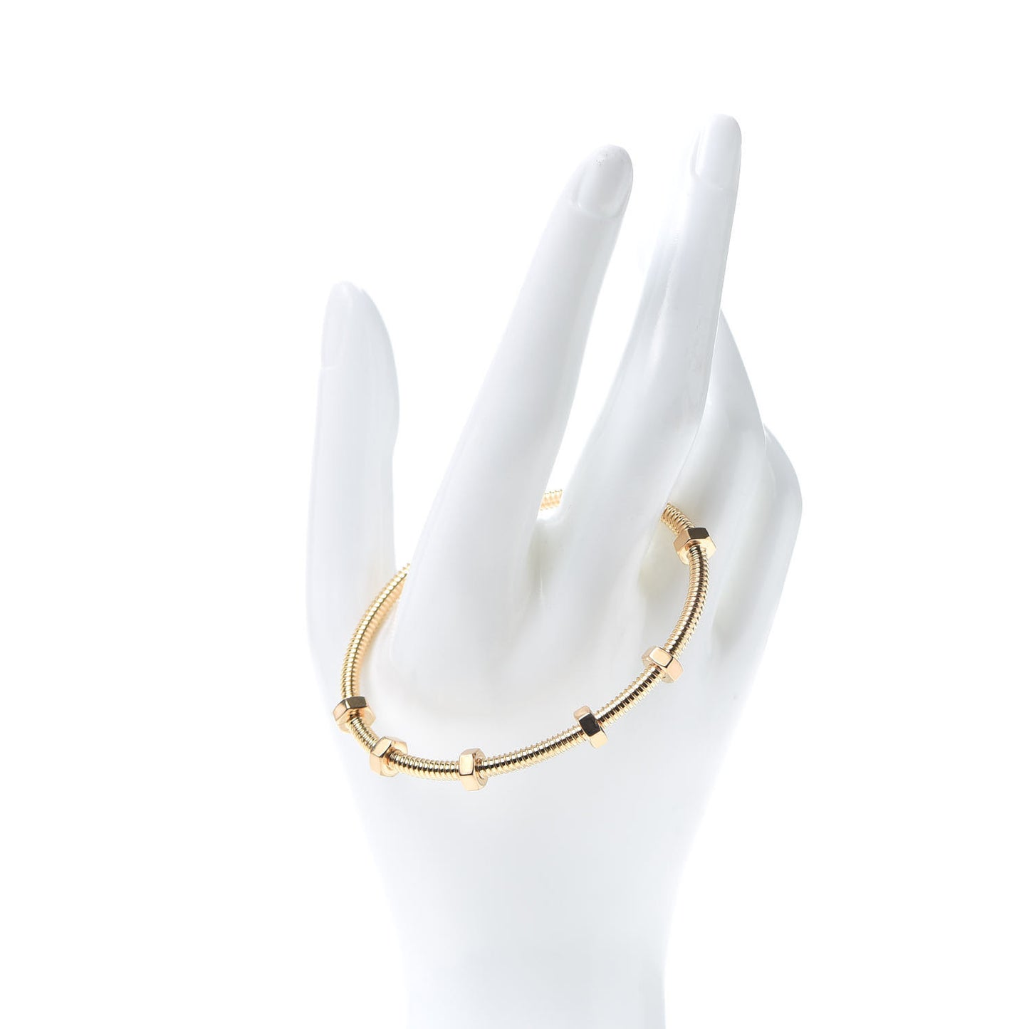 18K Yellow Gold Ecrou de Cartier Bracelet 18
