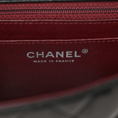 Chanel Lambskin Quilted Mini Square Flap Black 6 of 14