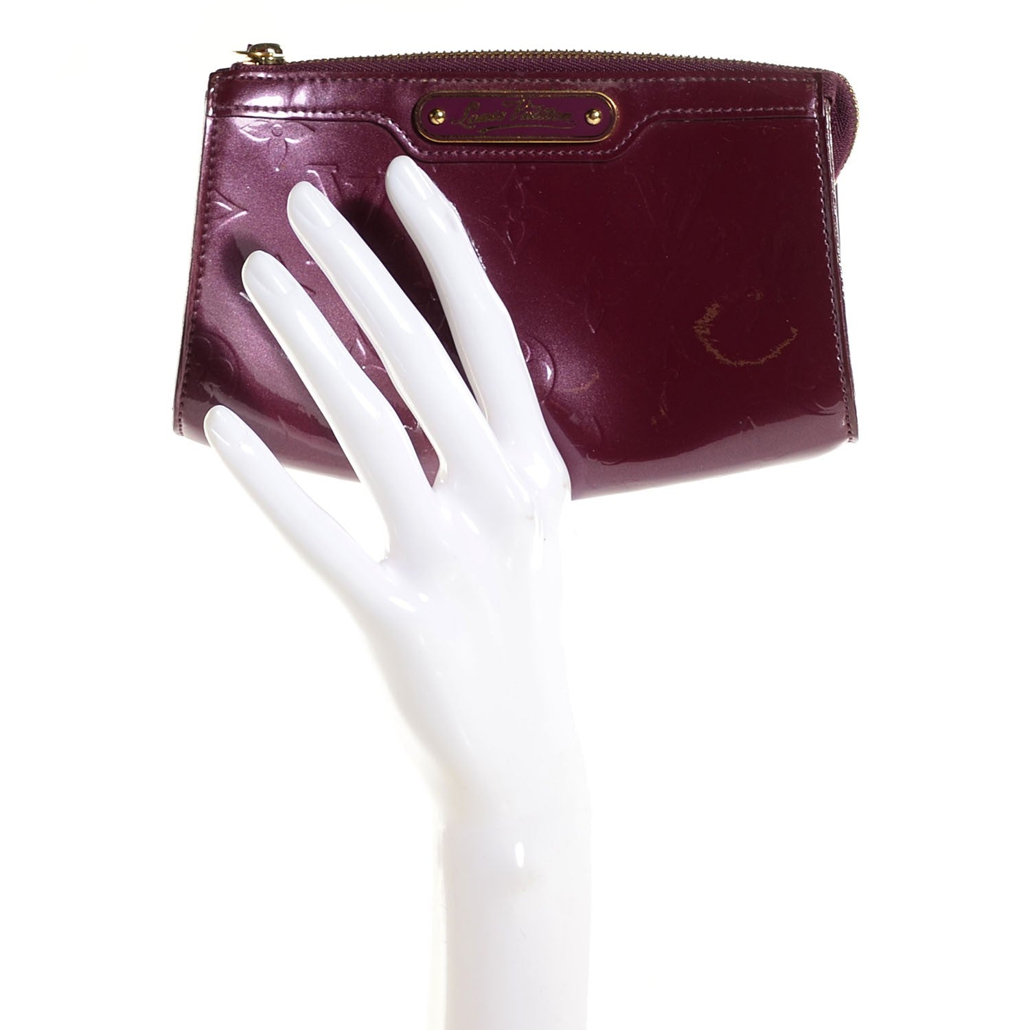 Louis Vuitton Vernis Trousse Cosmetic Pouch Violet 2 of 7