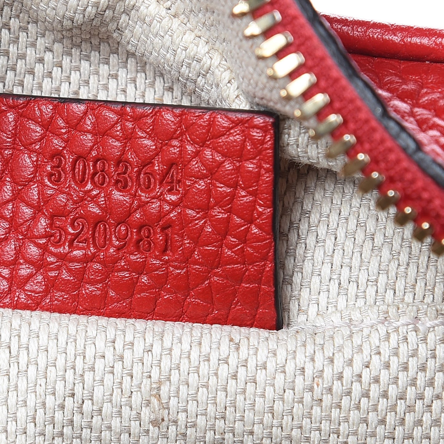 Pebbled Calfskin Small Soho Disco Bag Tabasco Red