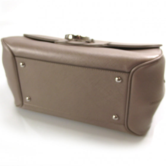 FASHIONPHILE SALVATOREFERRAGAMOSaffianoGanciniTopHandleBag 4 of 9
