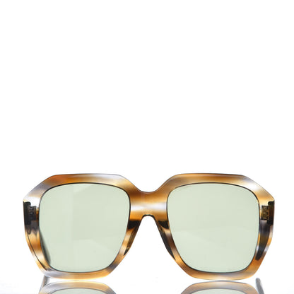 Celine Acetate Square Sunglasses CL40045F Brown 4 of 8