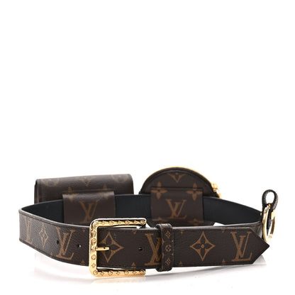 Louis Vuitton Monogram 30mm Daily Multi Pocket Belt 70 28 2 of 8