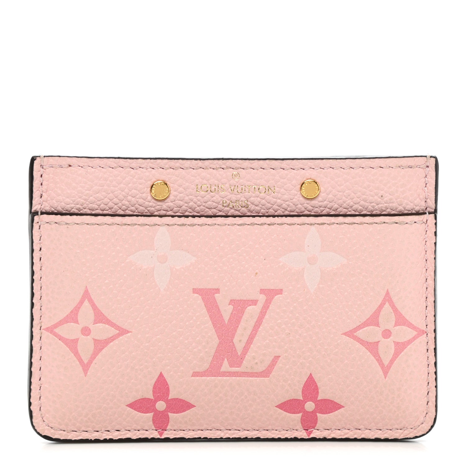 Louis Vuitton Empreinte Monogram Giant By The Pool Card Holder Bouton De Rose 1 of 8